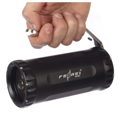 Фонарь для дайвинга Ferei W163B CREE XM-L2 (теплый свет диода) фото 6